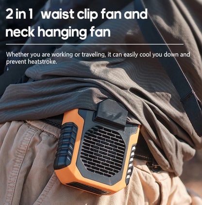 BreezeFlex 6000 – Portable Neck & Waist Fan