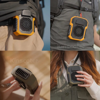 BreezeFlex 6000 – Portable Neck & Waist Fan
