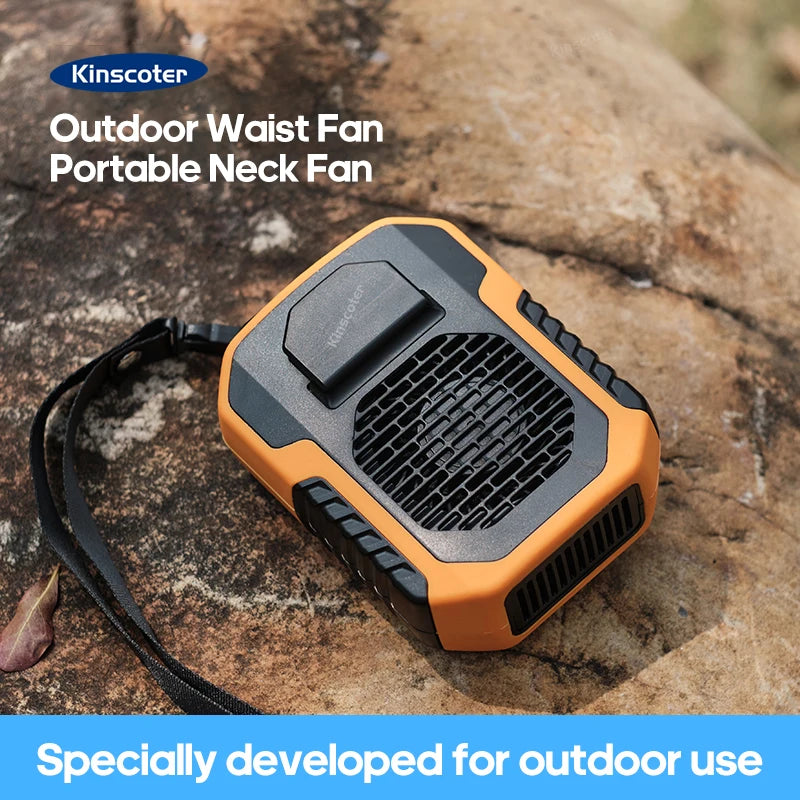 BreezeFlex 6000 – Portable Neck & Waist Fan
