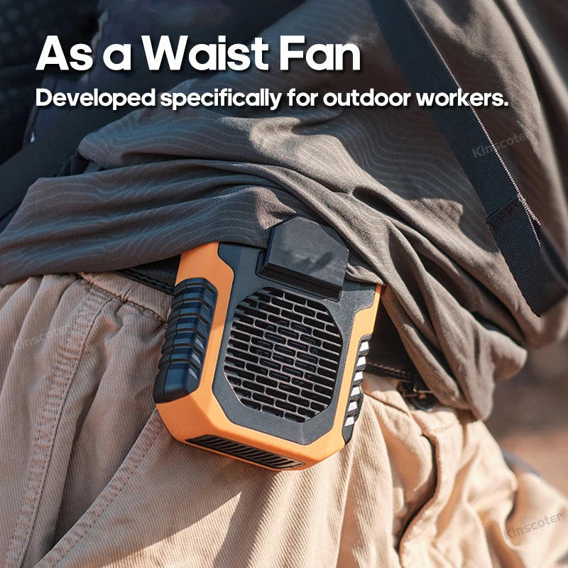 BreezeFlex 6000 – Portable Neck & Waist Fan